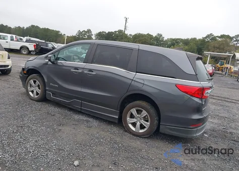 2019 Honda Odyssey Ex-L из США, поврежденный, VIN 5FNRL6H76KB101258